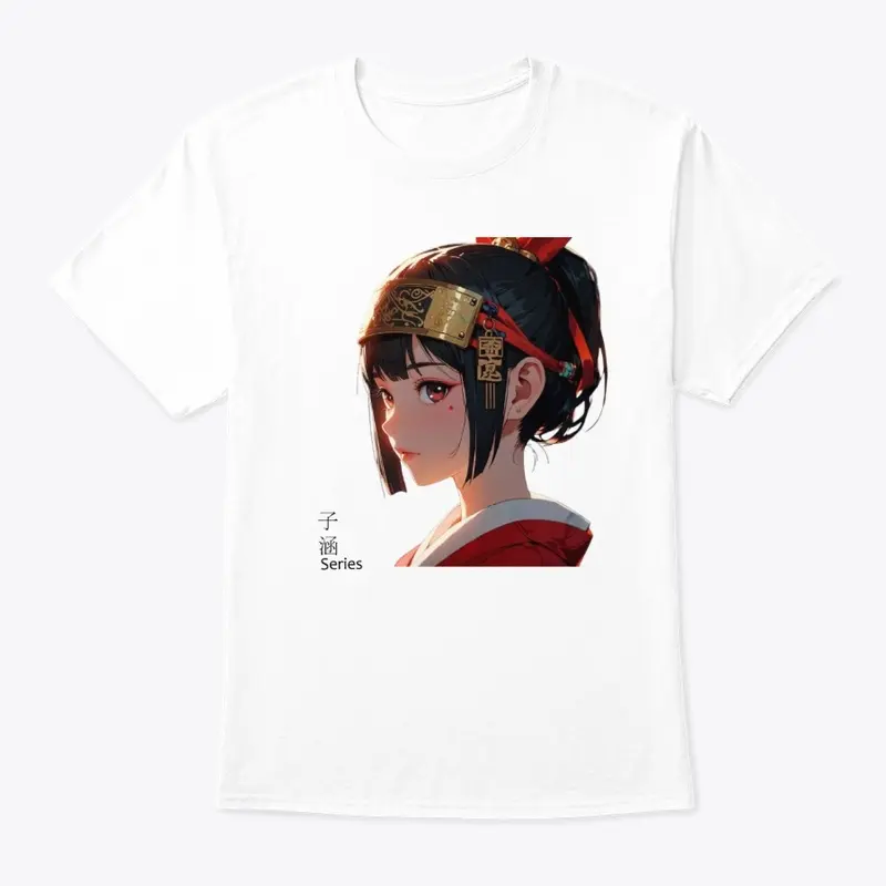 Elegant Royal Japanese Girl Tee