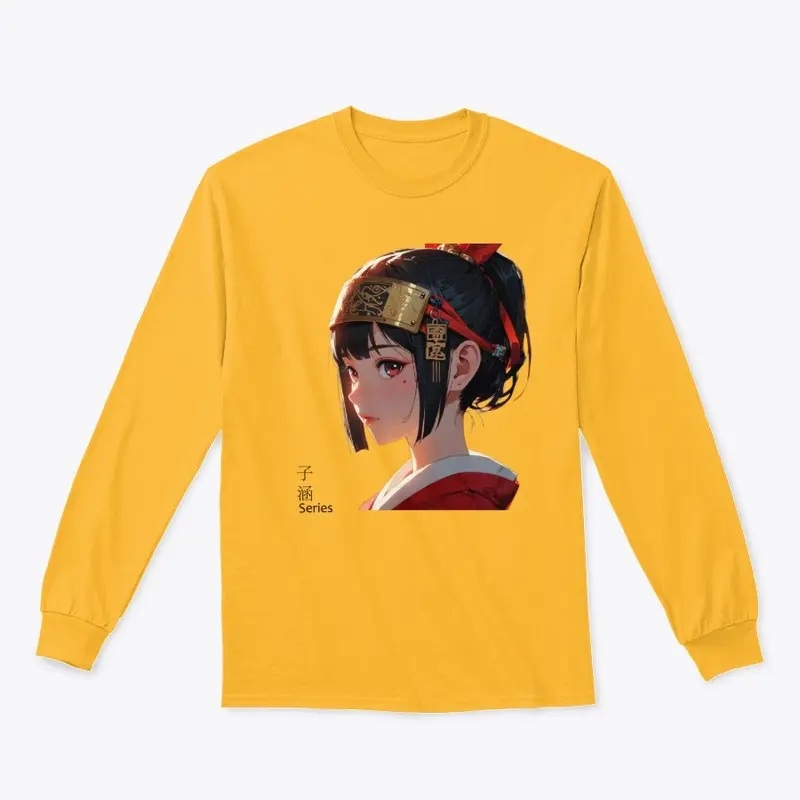 Elegant Royal Japanese Girl Tee